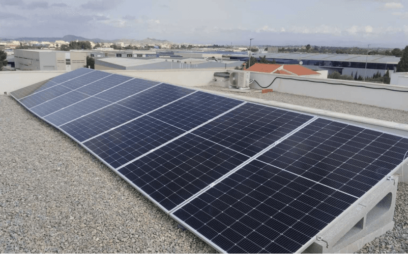 Placas solares tejado plano