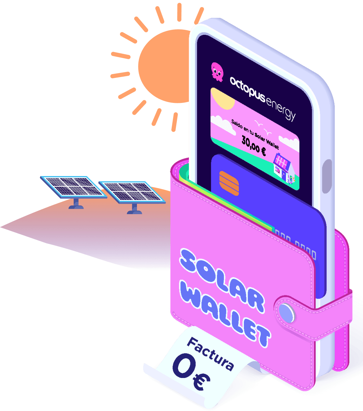 Solar wallet factura a 0€